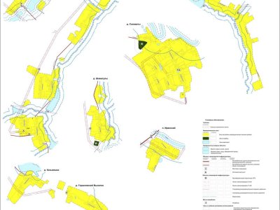 Фрагмент карты планируемого размещения объектов местного значения городского округа, поселения7