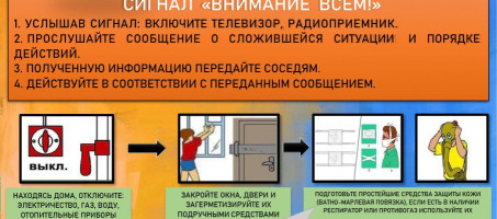 Порядок действий населения при аварии на производственных объектах