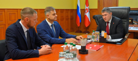 Сергей Половников представил нового федерального инспектора по Пермскому краю главе региона