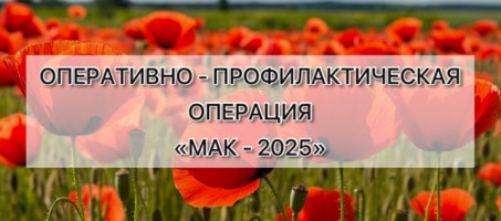 Оперативно-профилактической операции «Мак-2025».