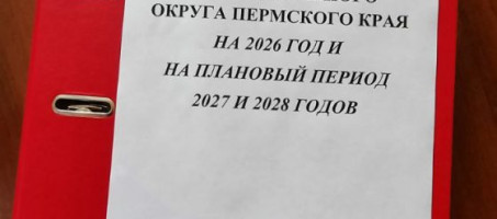 29 октября 2025 года в Думу Уинского муниципального округа внесен проект бюджета округа на 2026 год и на плановый период 2027 и 2028 годов.