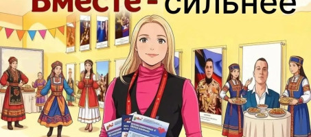 10 июня в филиале фонда пройдет фестиваль народов Прикамья «Вместе – сильнее» 12+