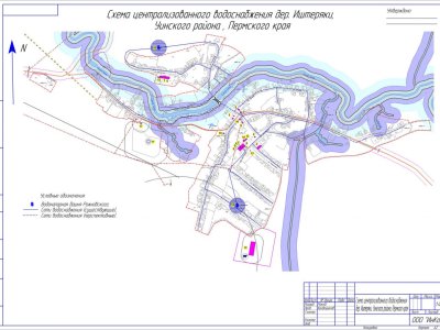 Схема водоснабжения Иштеряки