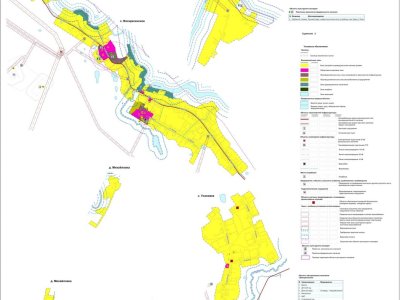 Фрагмент карты планируемого размещения объектов местного значения городского округа, поселения5