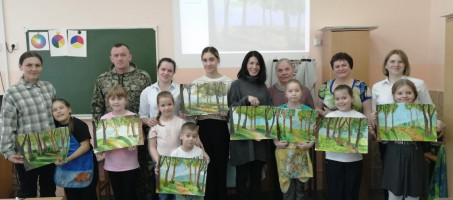 🌈В период весенних каникул в Уинской детской школе искусств в рамках мероприятий, посвящённых Году семьи, прошли творческие встречи «Весеннее вдохновение».