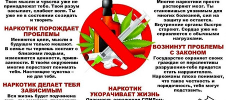 Я говорю наркотикам нет!