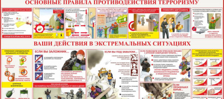 Памятка населению по антитеррористической безопасности