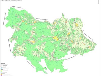 Карта градостроительного зонирования