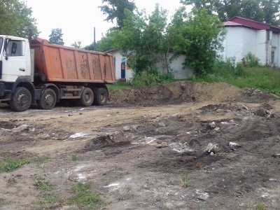 7. выравнивание почвы