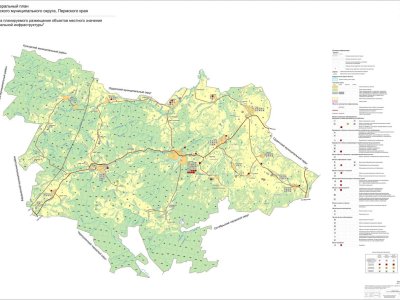 Копии карт планируемого размещения объектов в растровом формате