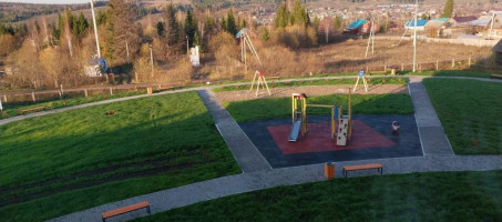Завершены работы по благоустройству пришкольной территории МБОУ «Уинская СОШ»