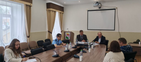 Ильинский с рабочим визитом посетил главный федеральный инспектор по Пермскому краю